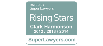 super lawyers rising star - clark Harmonson Law Firm | Accident Injury Attorney