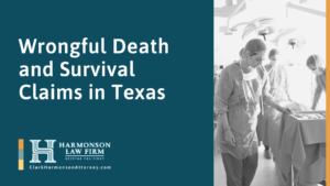 Wrongful Death and Survival Claims in Texas - clark harmonson law - el paso texas